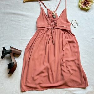 Hem & Thread Terracotta sun Dress